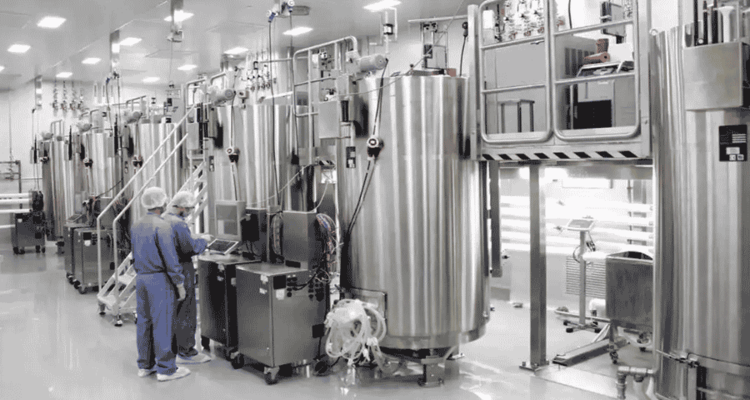 تجهیزات ساخته شده از استیل 321 در فرآوری غذایی و دارویی